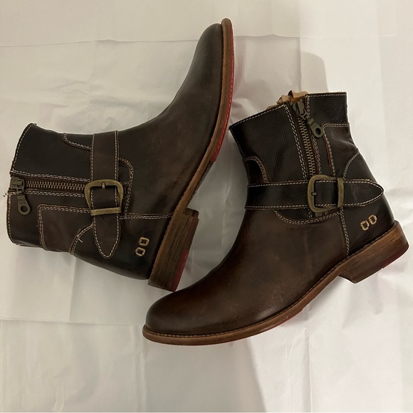 BED|STU Shoes - BED STU Becca Lux Leather Ankle Boots